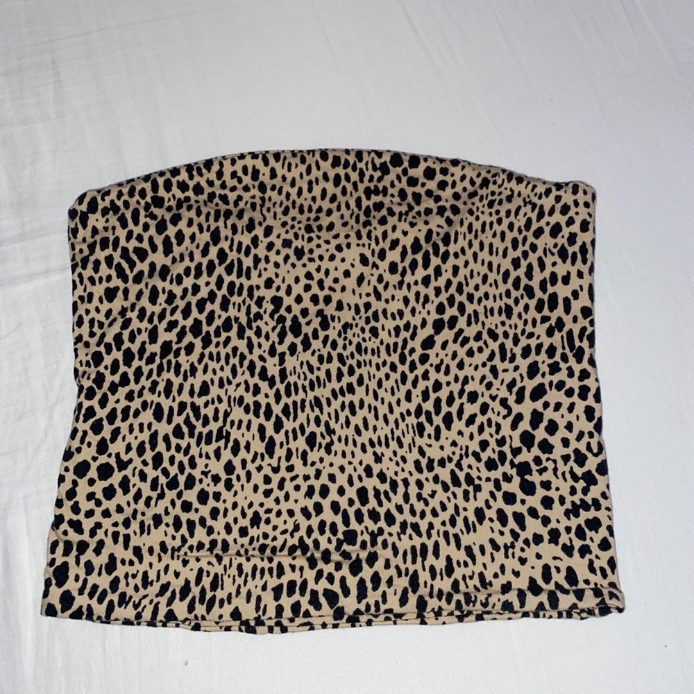 Cheetah Print Tube Tops